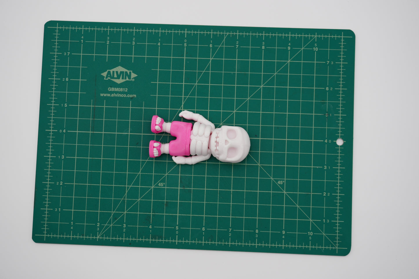 Articulating 3D Printed Summer Skeleton