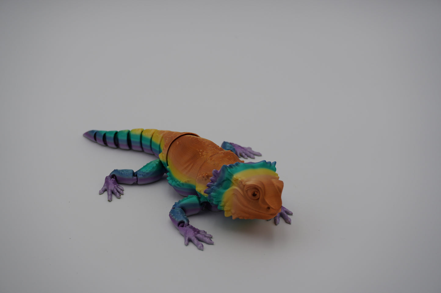 Articulating 3D Printed Bearded Dragon