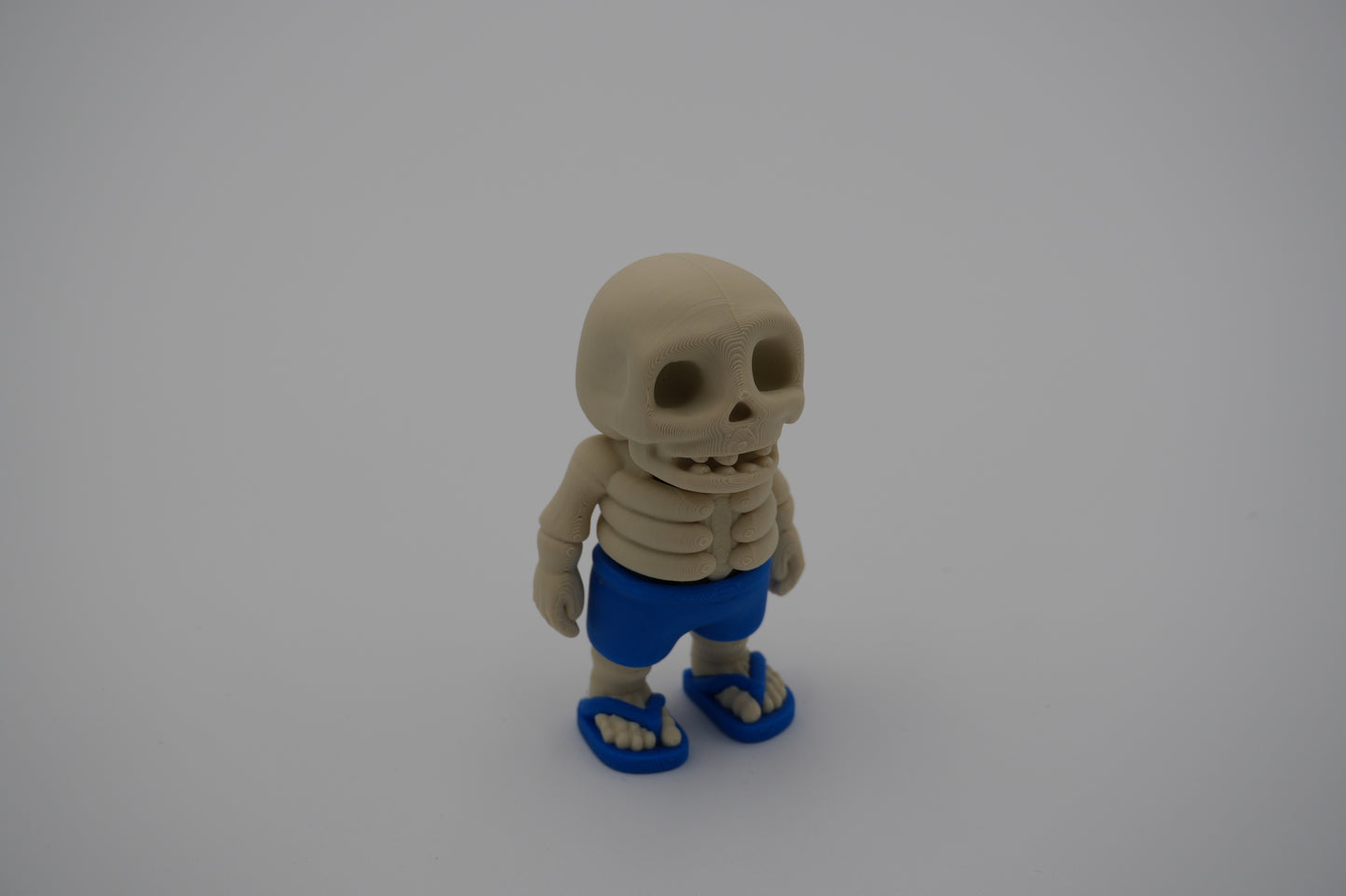 Articulating 3D Printed Summer Skeleton