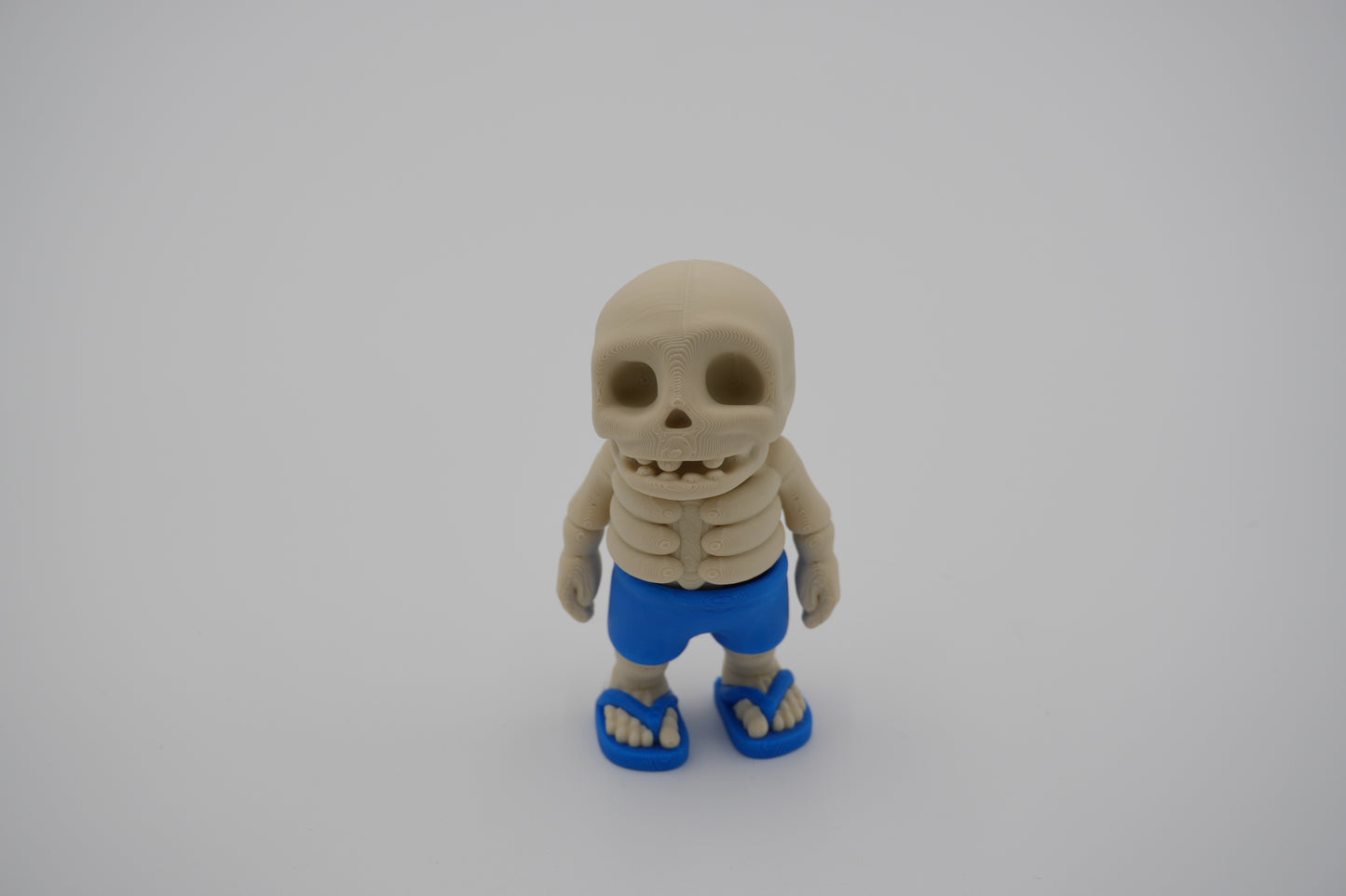 Articulating 3D Printed Summer Skeleton