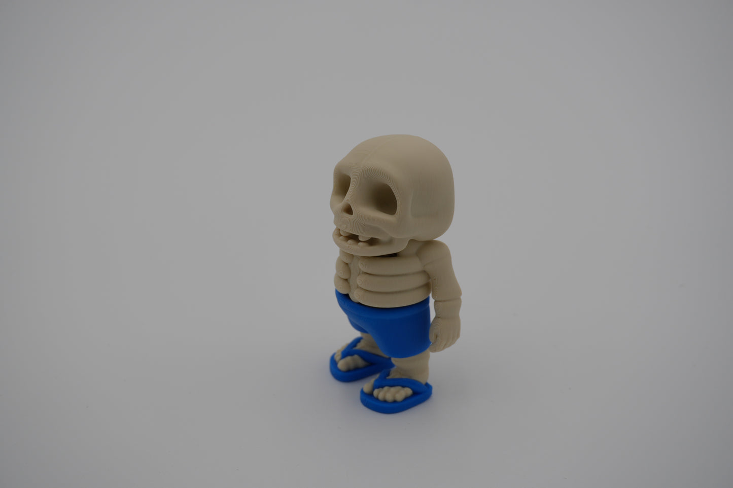 Articulating 3D Printed Summer Skeleton