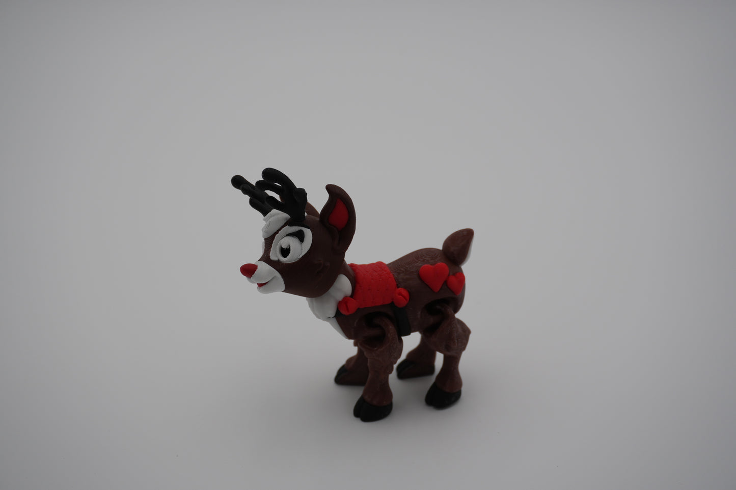 Articulating 3D Printed Reindeer