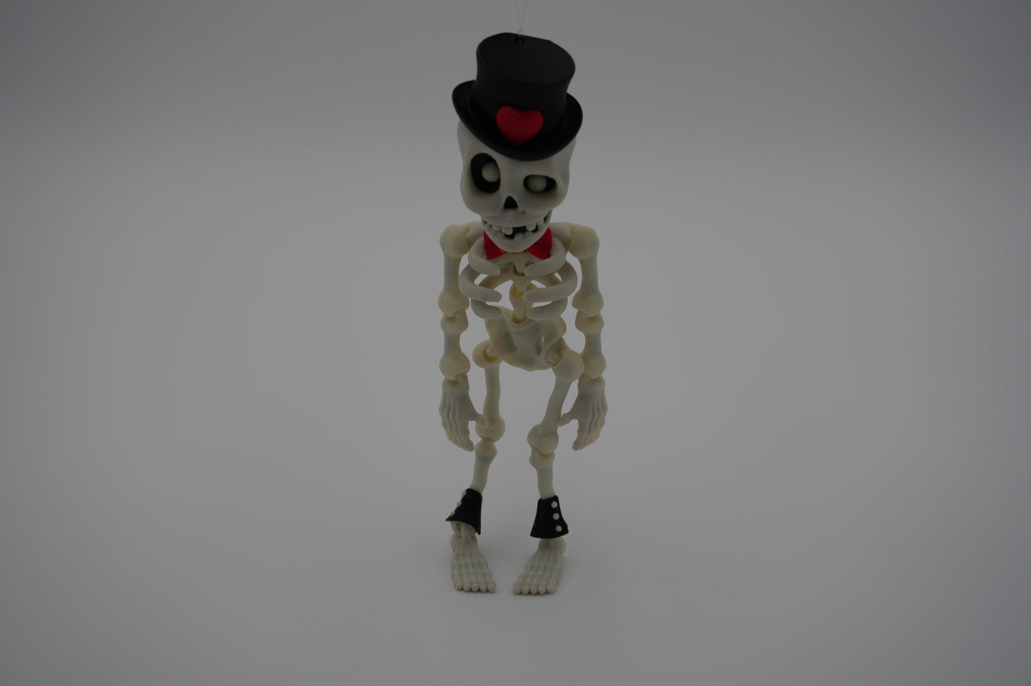 Articulating 3D Printed Top Hat Skeleton