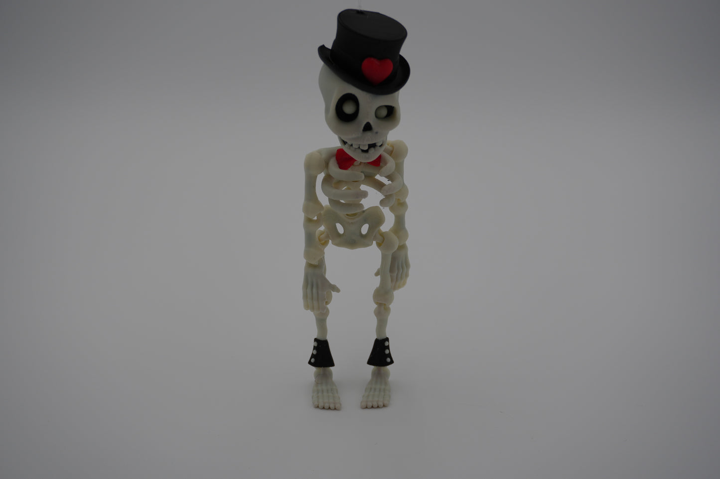 Articulating 3D Printed Top Hat Skeleton