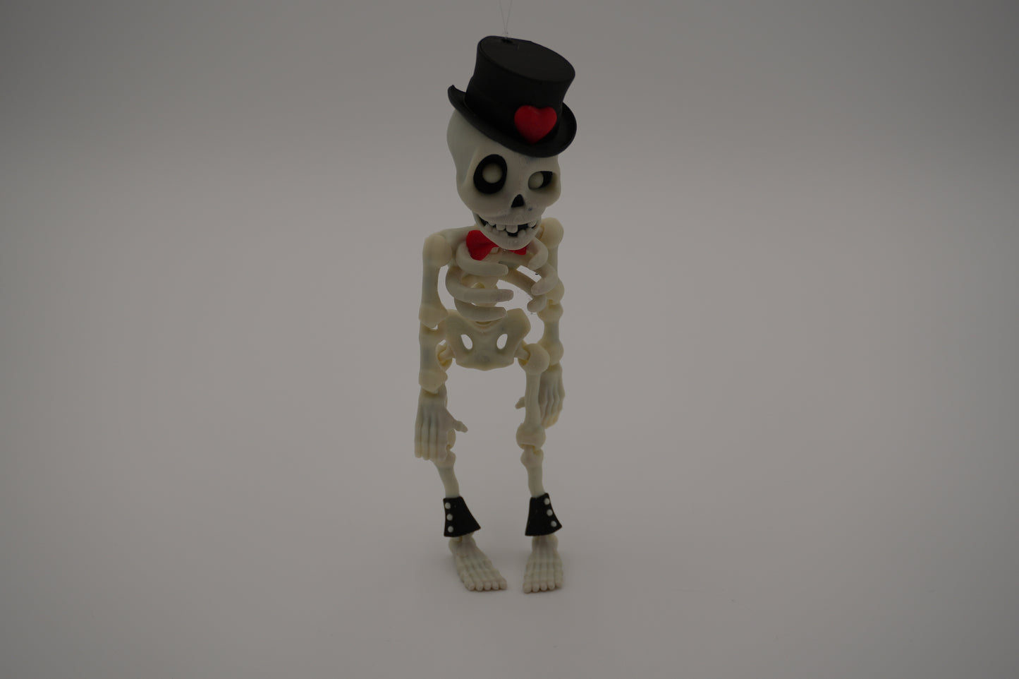 Articulating 3D Printed Top Hat Skeleton