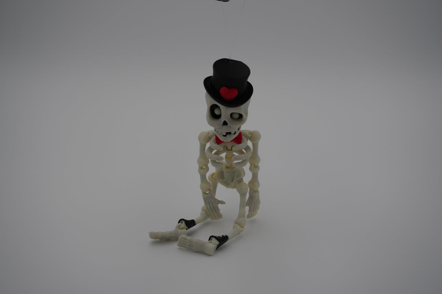 Articulating 3D Printed Top Hat Skeleton