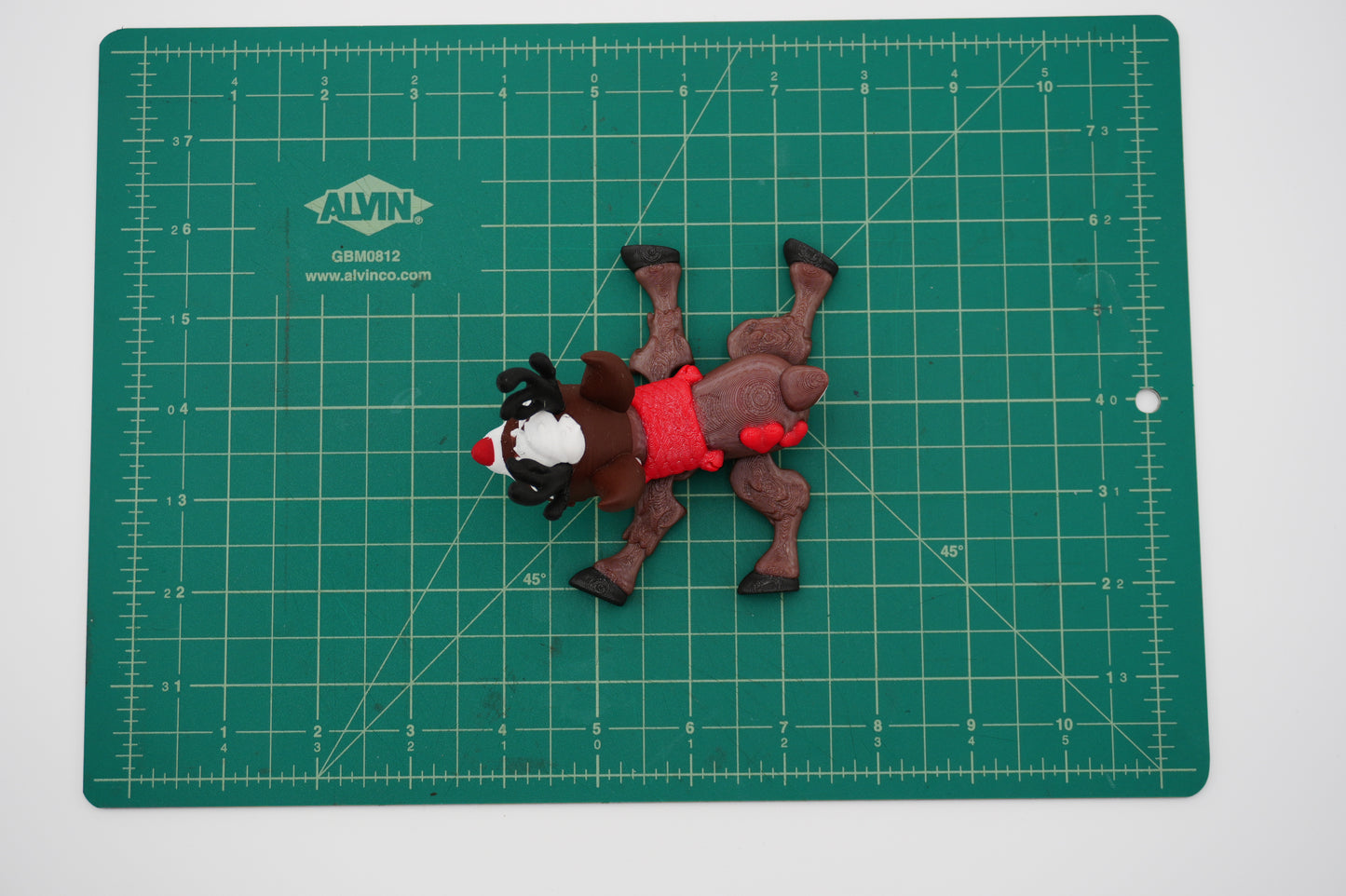 Articulating 3D Printed Reindeer