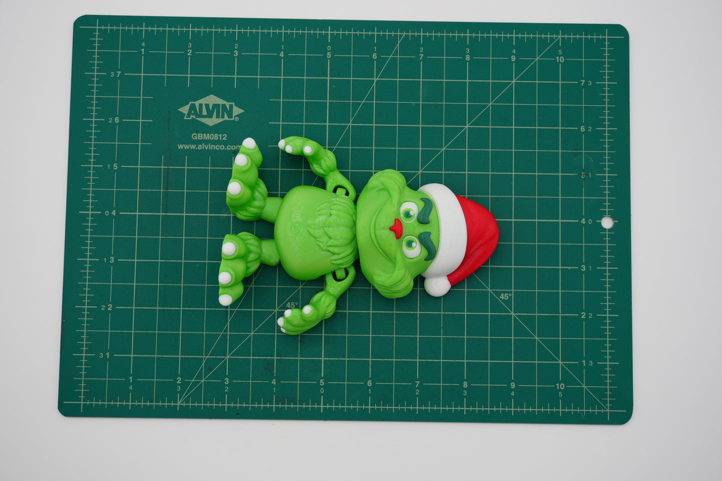 Articulating 3D Printed Grinch