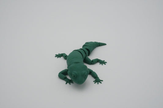 Articulating 3D Printed Leopard Gecko