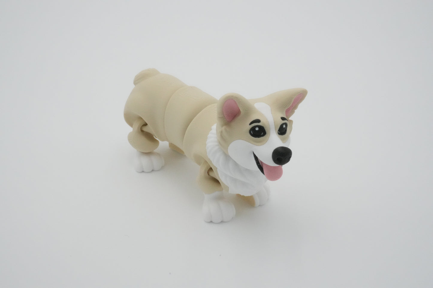 Articulating 3D Printed Corgi