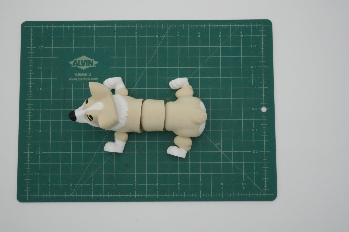 Articulating 3D Printed Corgi