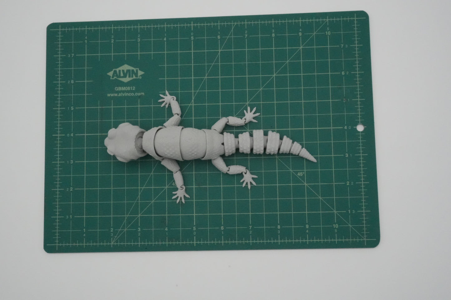 Articulating 3D Printed Leopard Gecko